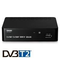 Ресивер DVB-T2 BBK SMP123HDT2 черный