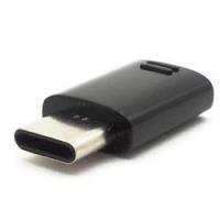 Переходник Samsung EE-GN930 EE-GN930BBRGRU micro USB B (m) USB Type-C (m) черный