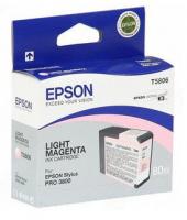 Картридж струйный Epson T5806 C13T580600 светло-пурпурный (80мл) для Epson St Pro 3800