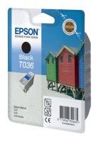 Картридж струйный Epson T036 C13T03614010 черный (10мл) для Epson St C42