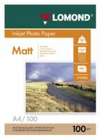 Бумага Lomond 0102002 A4/100г/м2/100л./белый матовое/матовое для струйной печати