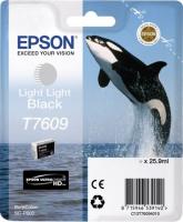 Картридж струйный Epson T7609 C13T76094010 серый (25.9мл) для Epson SureColor SC-P600
