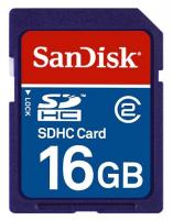 Флеш карта SDHC 16Gb Class4 Sandisk SDSDB-016G-B35
