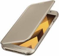 Чехол (флип-кейс) Samsung для Samsung Galaxy A5 (2017) Clear View Cover золотистый (EF-ZA520CFEGRU)