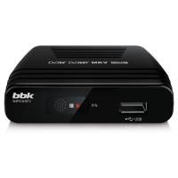 Ресивер DVB-T2 BBK SMP016HDT2 черный