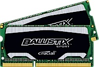 Память DDR3L 2x4Gb 1600MHz Crucial BLS2C4G3N169ES4CEU RTL PC3-12800 CL9 SO-DIMM 204-pin 1.35В kit