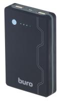 Мобильный аккумулятор Buro RA-13000-QC3.0 Li-Ion 13000mAh 3A+1.5A черный 3xUSB
