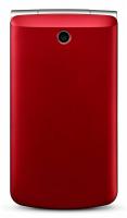 Мобильный телефон LG G360 красный раскладной 2Sim 3" 240x320 1.3Mpix GSM900/1800 GSM1900 MP3 microSDHC max16Gb