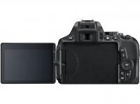 Зеркальный Фотоаппарат Nikon D5600 черный 24.2Mpix 18-105 VR AF-S f/3.5-5.6G 3" 1080p Full HD SDXC Li-ion