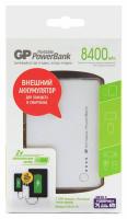 Мобильный аккумулятор GP GP381BE-2CR1 8000mAh 1A черный