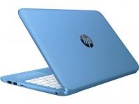 Ноутбук HP Stream 11-y004ur Celeron N3050/4Gb/SSD32Gb/Intel HD Graphics/11.6"/HD (1366x768)/Windows 10 64/lt.blue/WiFi/BT/Cam