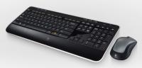 Клавиатура + мышь Logitech MK520 клав:черный мышь:серый/черный USB беспроводная Multimedia