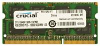 Память DDR3L 4Gb 1600MHz Crucial CT51264BF160B(J) RTL PC3-12800 CL11 SO-DIMM 204-pin 1.35В