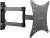 Кронштейн для телевизора Arm Media MARS-04 черный 20"-43" макс.20кг настенный поворот и наклон