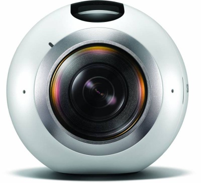 Камера Samsung Gear 360 SM-C200N белый (SM-C200NZWASER)