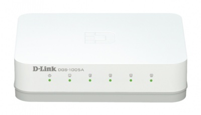 Коммутатор D-Link DGS-1005A/D1A 5G неуправляемый