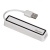 Разветвитель USB 2.0 Hama 12169 4порт. белый (00012169)