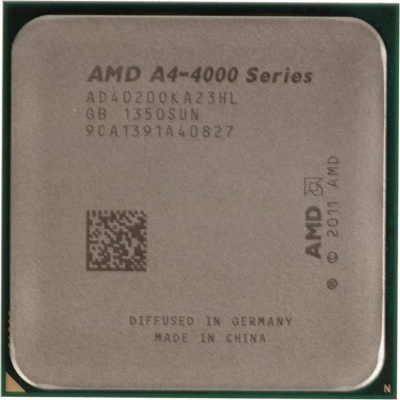 Процессор AMD A4 4020 FM2 (AD4020OKA23HL) (3.2GHz/5000MHz/AMD Radeon HD 7480D) OEM