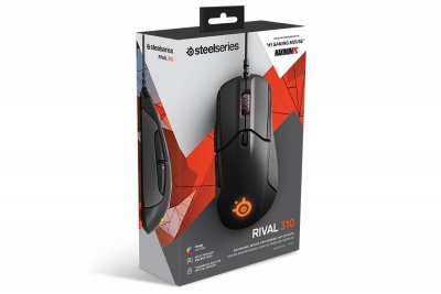 Мышь Steelseries Rival 310 черный оптическая (12000dpi) USB игровая (6but)