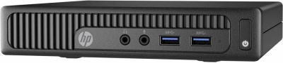 ПК HP 260 G2 Mini Cel 3855U (1.6)/4Gb/500Gb/HDG510/Windows 10 Single Language 64/GbitEth/WiFi/BT/клавиатура/мышь/черный