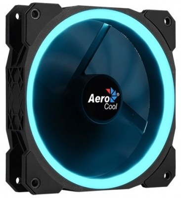 Вентилятор Aerocool Orbit 120x120mm 3-pin 14dB 153gr LED Ret