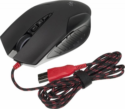 Мышь A4 Bloody V5M черный оптическая (3200dpi) USB игровая (8but)