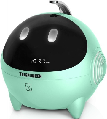 Радиоприемник настольный Telefunken TF-1634 мятный USB SD/MMC