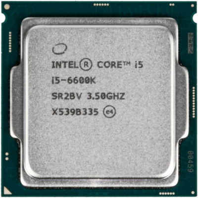 Процессор Intel Original Core i5 6600K Soc-1151 (BX80662I56600K S R2BV) (3.5GHz/Intel HD Graphics 530) Box w/o cooler