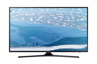 Телевизор LED Samsung 40" UE40KU6000UXRU черный/Ultra HD/100Hz/DVB-T2/DVB-C/DVB-S2/USB/WiFi/Smart TV (RUS)