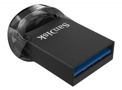 Флеш Диск Sandisk 256Gb ULTRA FIT SDCZ430-256G-G46 USB3.1 черный