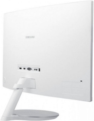 Монитор Samsung 27" C27F591FDI белый VA LED 16:9 HDMI M/M матовая 3000:1 250cd 178гр/178гр 1920x1080 D-Sub DisplayPort FHD 4.4кг