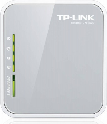 Роутер беспроводной TP-Link TL-MR3020 N300 10/100BASE-TX/4G ready белый