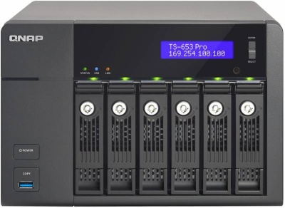 Сетевое хранилище NAS Qnap TS-653 Pro 6-bay