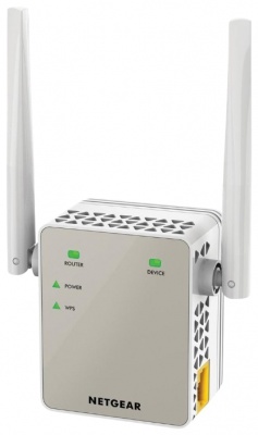 Повторитель беспроводного сигнала NetGear EX6120-100PES Wi-Fi белый