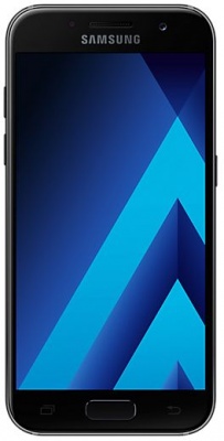 Смартфон Samsung SM-A320F Galaxy A3 (2017) 16Gb 2Gb черный моноблок 3G 4G 2Sim 4.7" 720x1280 Android 5.1 13Mpix 802.11abgnac BT GPS GSM900/1800 GSM1900 TouchSc Ptotect MP3 microSD max256Gb