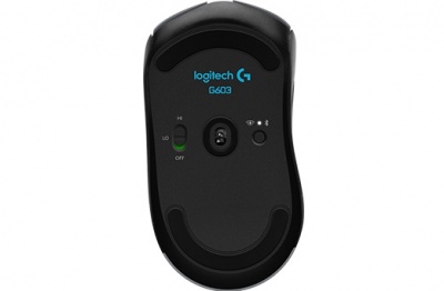 Мышь Logitech G603 LIGHTSPEED черный оптическая (12000dpi) беспроводная USB игровая (5but)