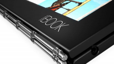 Планшет Lenovo Yoga Book YB1-X90L Atom x5-Z8550 (1.44) 4C/RAM4Gb/ROM64Gb 10.1" IPS 1920x1200/3G/4G/Android 5.1/черный/8Mpix/2Mpix/BT/GPS/WiFi/Touch/microSD 128Gb/mHDMI/minUSB/8500mAh/13hr/до 1380hrs