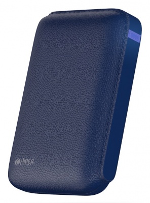 Мобильный аккумулятор Hiper SP7500 Li-Ion 7500mAh 2.1A+1A синий 2xUSB