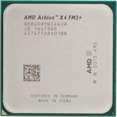 Процессор AMD Athlon X4 840 FM2+ (AD840XYBJABOX) (3.1GHz/5000MHz) Box