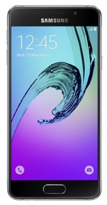 Смартфон Samsung SM-A310F Galaxy A3 (2016) 16Gb черный моноблок 3G 4G 2Sim 4.7" 720x1280 Android 5.1 13Mpix WiFi BT GPS GSM900/1800 GSM1900 TouchSc MP3 FM microSD max128Gb