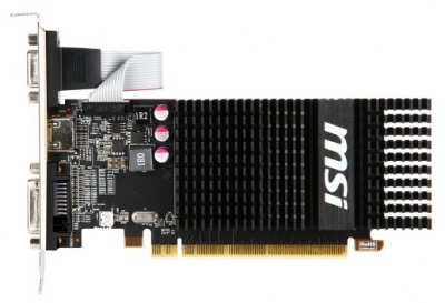 Видеокарта MSI PCI-E R5 230 2GD3H LP AMD Radeon R5 230 2048Mb 64bit GDDR3 625/1066 DVIx1/HDMIx1/CRTx1/HDCP Ret