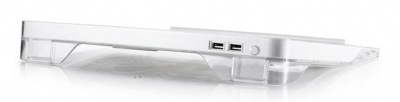 Подставка для ноутбука Deepcool N2200 15.4"350x273x55мм 25.1дБ 2xUSB 2x 140ммFAN 721г белый