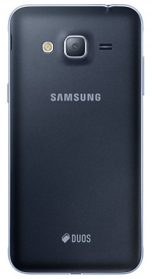 Смартфон Samsung SM-J320F Galaxy J3 (2016) 8Gb 1.5Gb черный моноблок 3G 4G 2Sim 5.0" 720x1280 Android 5.0 8Mpix WiFi GPS GSM900/1800 GSM1900 TouchSc MP3 FM microSD max128Gb