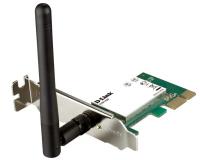 Сетевой адаптер WiFi D-Link DWA-525/B1A PCI Express (ант.внеш.съем) 1ант.
