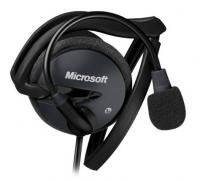 Наушники с микрофоном Microsoft LifeChat LX-2000 черный/серый 2.5м накладные шейный обод (2AA-00010)