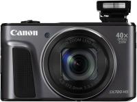 Фотоаппарат Canon PowerShot SX720HS черный 21.1Mpix Zoom40x 3" 1080p SDXC/SD/SDHC CMOS 1x2.3 IS opt 1minF 6fr/s 60fr/s HDMI/WiFi/NB-13L
