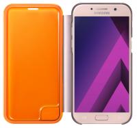Чехол (флип-кейс) Samsung для Samsung Galaxy A5 (2017) Neon Flip Cover розовый (EF-FA520PPEGRU)