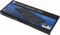 Клавиатура HP K2500 черный USB беспроводная Multimedia