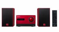 Микросистема Pioneer X-CM35-R красный 30Вт/CD/CDRW/FM/USB/BT
