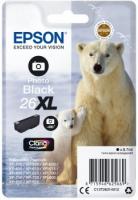 Картридж струйный Epson T2631 C13T26314012 фото черный (8.7мл) для Epson XP-600/700/800